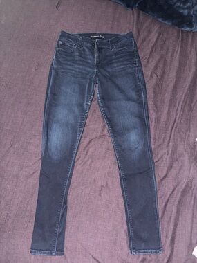 Express Skinny Jeans in Dark Blue Wash